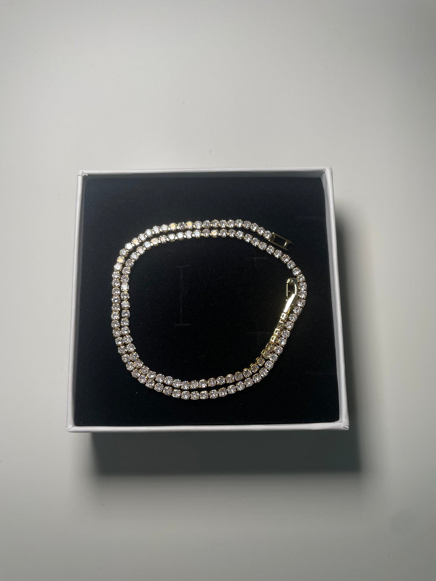 Double Layered Tennis Bracelet