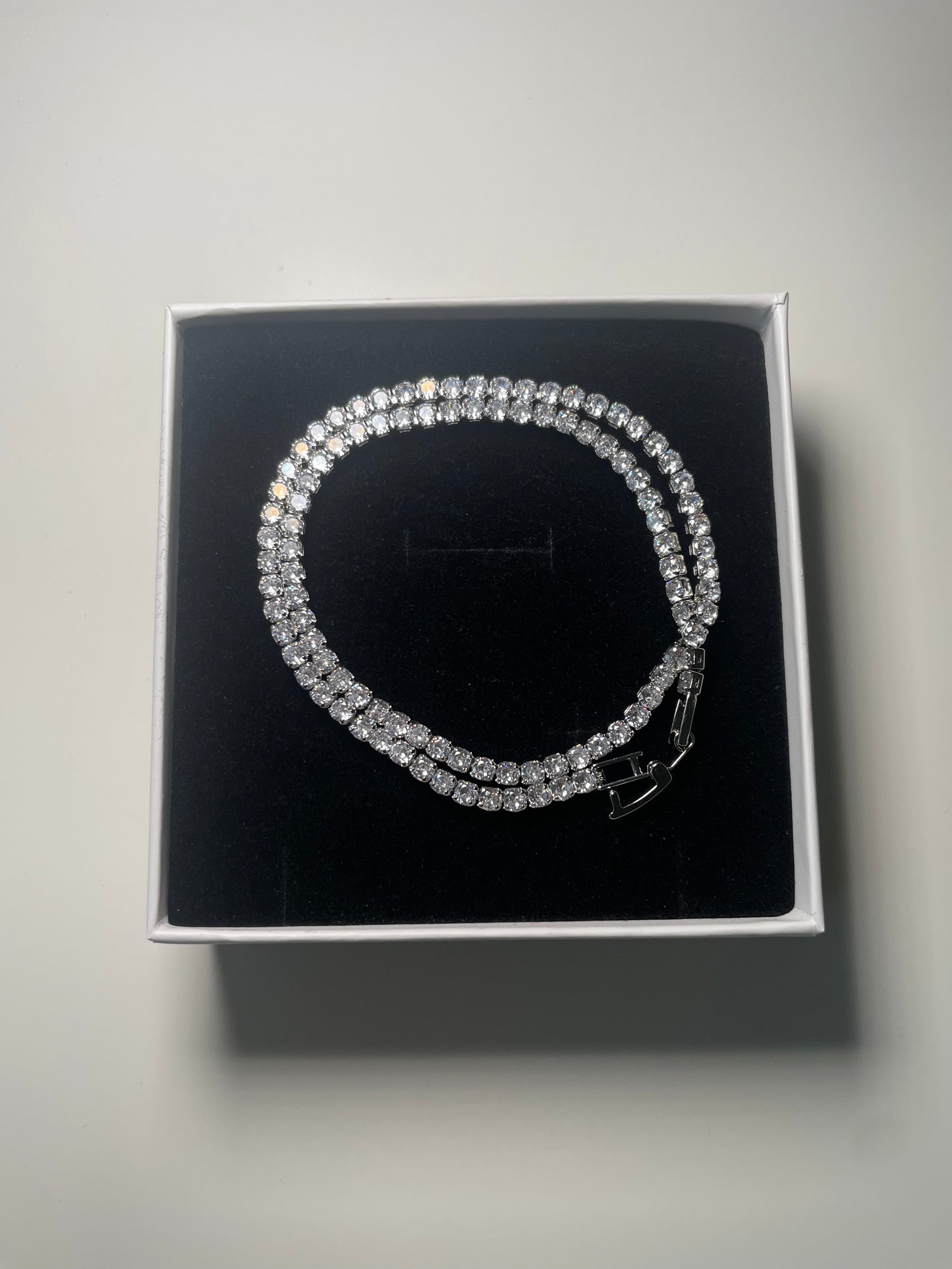 Double Layered Tennis Bracelet